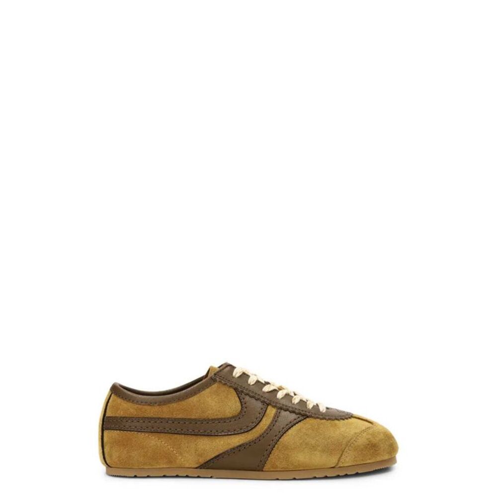 Dries Van Noten Men Suede Sneakers